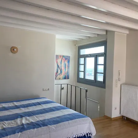 Villa Luxury Townhouse In Historical Center With Expansive Sea Views Naxos City