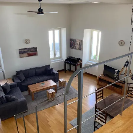 Luxury Townhouse In Historical Center With Expansive Sea Views Naxos City